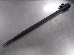 1/2&Prime;OD Steel Picatinny Rail Rifle,Shotgun,Crossbow Spike Bayonet Glass Breaker