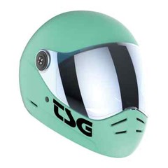 TSG Pass 2.0 Full Face Helmet W/Bonus Visor, Downhill Skateboarding, Multi color