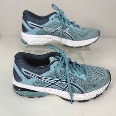 ASICS GT-1000 Running Shoes Womens 7 Blue Navy Athleisure Sportcore Walking Gym