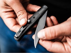 BOKER PLUS Modern Stockman EDC Folding Knife Nitro-V Micarta Clip Black 01BP0034