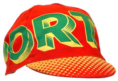 Cento x Raymi Damo Portland Wrap Orange Cycling Cap – Made in Italy by Apis
