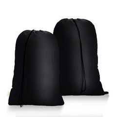 OTraki Medium Laundry Bag 24×32 inch Heavy Duty Travel inch, Black