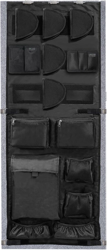 Gun Safe Door Organizer,Gun Safe Door Panel Organizer with Removable Pistol Hold