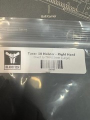 Blade-Tech Right Hand Taser 10 Duty Holster with Direct to TMMS attachment
