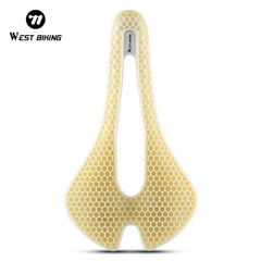 WEST BIKING Bicycle Saddle 3D Honeycomb Hollow MTB Road Bike Seat Cushion