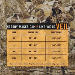 VEIL CAMO Men’s Insulated Waterproof Chaos Hunting Parka