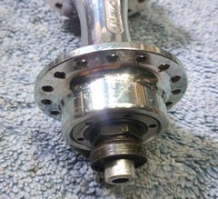 used, Vintage MAVIC Rear Hub, Threaded Road Bike, 32 Hole, 126mm
