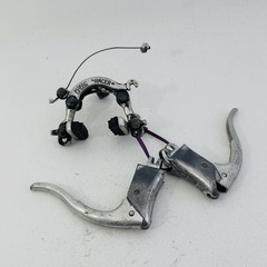 Vintage Mafac Racer Center Pull Front Brake Caliper Levers Silver France Road A1