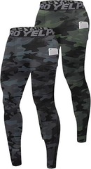 Men’s Compression Pants 3-Pack Sports Fitness Gym Running Tight Leggings