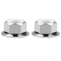 Titanium Ti Tc4 Gr5 M14x1.5 Pitch 1.5mm Motorcycle Sprocket Flange Lock Nut Pack