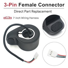 Thumb Throttle for Gotrax GXL V2 Electric Scooter, Female Plug Throttle