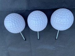 Sandbaggy Plastic Tee Markers for Golf Course (UV Resistant) – Steel Spike