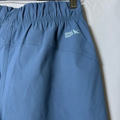 *NWT* Eddie Bauer Joggers Womens Sz. 2 Blue Hiking Pants UPF 50+ Activewear