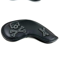 NEW skull 10 PCS 4-9-PSAX Golf Club Iron artificial leather Head Covers