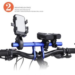 10/20/30cm Bike Handlebar Extender Bracket MTB Bicycle Headlight Mount Rack