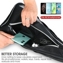 WEST BIKING Bike Bicycle Frame Bag Waterproof Reflective Cycling Triangle Bag