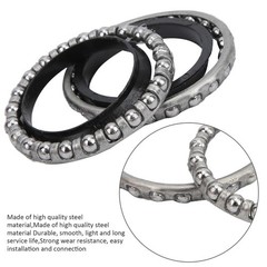 2Pcs Scooter Steering Bearing, 1.6in M365 Steering Ball Bearing, Steel Electr…