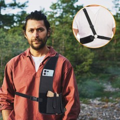 Universal Shoulder Gun Holster Concealed Carry Adjustable Chest Pistols Holster