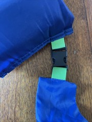 Lifeguard Swim Float w/ Detachable Arm Bands Blue Shark Design Size 35-55 Pounds