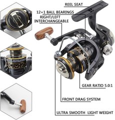 Telescopic Fishing Rod and Reel Combo Full Kit Carbon Fiber Rod Pole W/Line&Bag