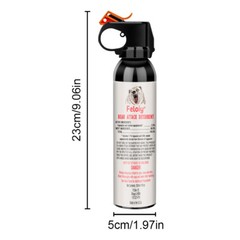 Feloiy Bear Spray 11oz Powerful Stream Strongest Legal Formula with Holster