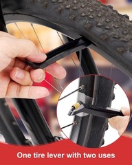 Comprehensive Bicycle Inner Tube Repair Kit with Quick-Drying Vulcanizing Fluid