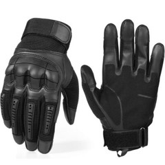 Leather Touch Screen Motorcycle Riding Full Finger Gloves Motorbike Moto Driving