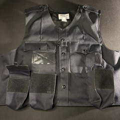 Elbeco Tactical Carrier Size Medium Black w/Magazine & Radio Pouches & Waistband