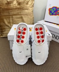 NWT Nike Mind 001 White Chrome Men Slides HQ4307-001 Multiple Sizes
