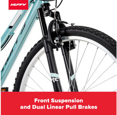 26&Prime; Rock Creek Mountain Bike, Linear-Pull Brakes, Adult, Women&rsquo;s, Mint