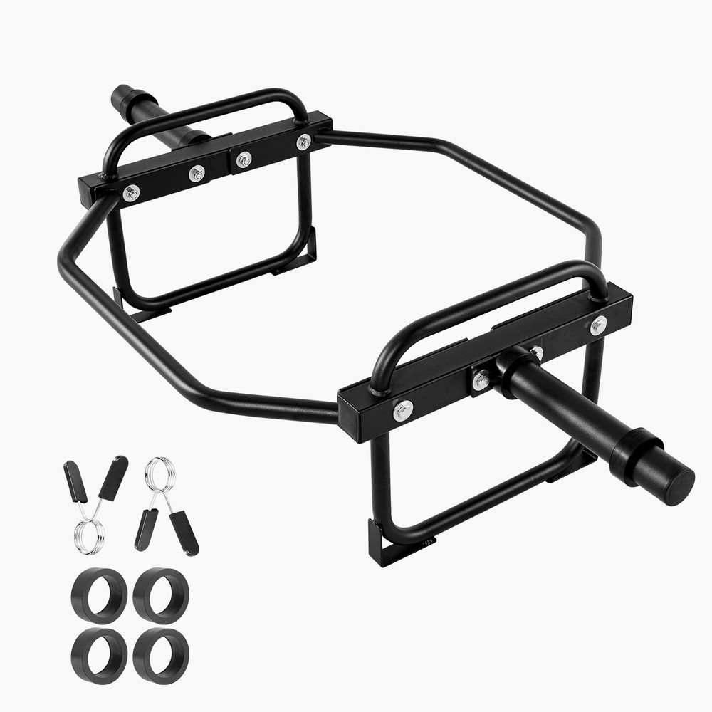 Uimoso Hex Bar for Weightlifting – Squats, Shrugs, Deadlifts, 2-Inch Design