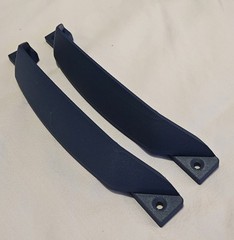 Onewheel+ XR 3d Printed TFL Drop Top Fender Base Pair In Navy Blue