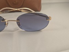 RAY BAN RB3767 001 4C Arista Gold Blue Gradient Unisex 54 mm Sunglasses