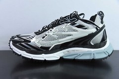 Off Arrow White Be Right Back Unisex Sneakers Grey Black