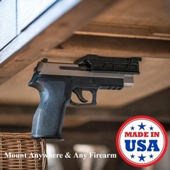 Magnet HandGun Mount Quick Draw Loaded Magnetic Gun Holster Concealed Gun Holder