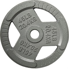 Barbell Weight Set, Cast Iron 1&Prime; Standard Weight Plates Including 5FT Standar…