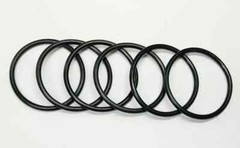 (6 Pack) Remington 12 Gauge Graphite Barrel Gas Seal O-Ring 1100 1187 11-87