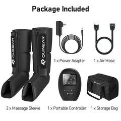 QUINEAR Leg Recovery System for Athletes, Air Compression Recovery Boots Mass…