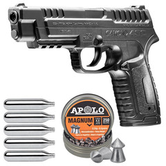 Gamo P430 .177 Cal Air Pistol CO2 Pellet Gun w/ 250 Pellets & 5 CO2 (P-430)