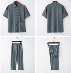 Chinese Kung Fu cotton Uniform Martial Arts Tai Chi Suit Wushu Tang Suit Clothes