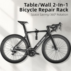 WEST BIKING Wall Table Mount Repair Stand Bicycle Maintenance Workstand Tool