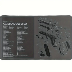 Pistol Gun Cleaning Mat