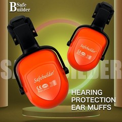 30dB Ear Muffs Hard Hats Type Safety Earmuffs For Safety Helmet Hearing