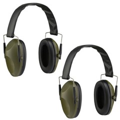 US 1-2 Pc Safety Range Noise Cancelling Ear Muffs Folding Protection Shooting