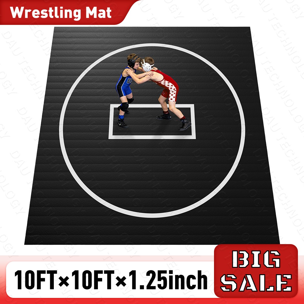 10 x 10 ft Wrestling Mat for home, Jiu Jitsu, BJJ, Wrestling Mats, Martial Arts