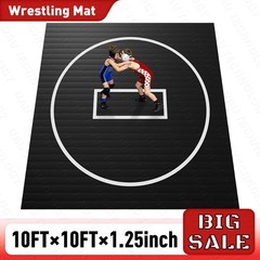 10 x 10 ft Wrestling Mat for home, Jiu Jitsu, BJJ, Wrestling Mats, Martial Arts