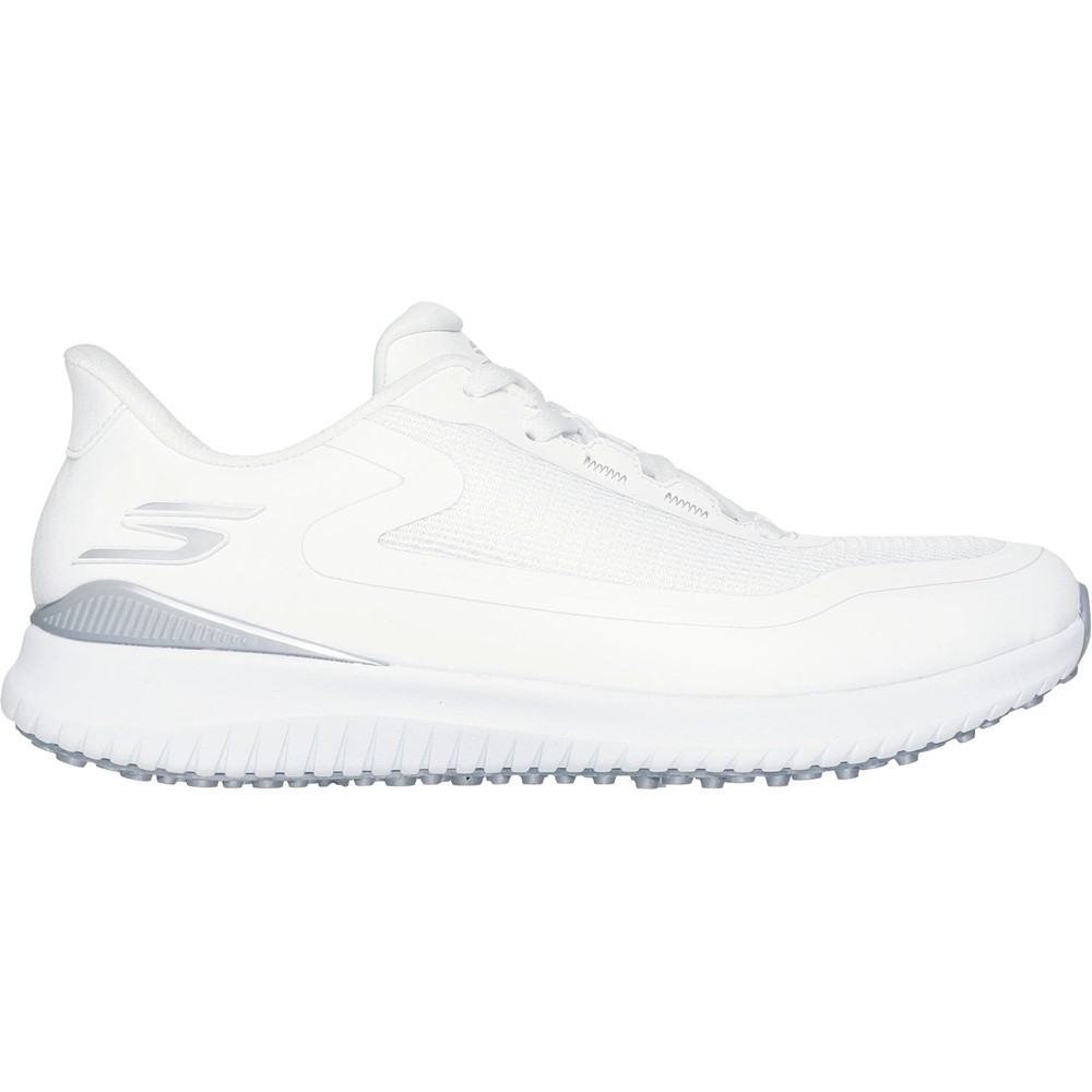 NEW Skechers Women&rsquo;s Go Golf Flight Slip In Golf Shoes White/Silver – Pick Size!