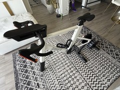 Zwift Ride Indoor Cycling Bike, Adjustable Seat, Tablet Holder White/Black