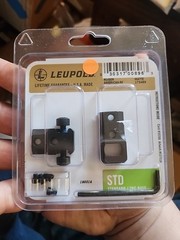 LEUPOLD STD Ruger American RF Durable Steel Matte Two-Piece Scope Bases (170489)