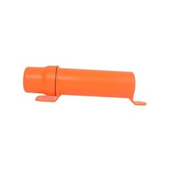 Motorcycle Waterproof Tool Tube, Universal Storage Manual Medium Orange